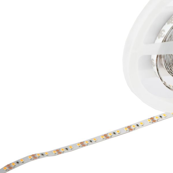 Horizontali lanksti LED juosta 120LED/8,4W/m (W70) balta/šilta