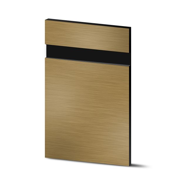 Graviravimo plokštė Rowmark LaserMax LM 922874, (1238x610x1,5 mm) be UV bronza/juoda