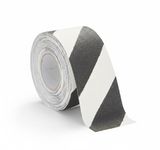 Lipni juosta Safety-Grip (5 cm x 15 m), juoda / balta