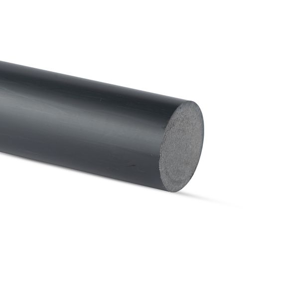 PVC-CAW strypas (2000x50mm) tamsiai pilkas 2,83 kg/m