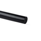 Poliamido strypas PA 6 rod (1000x12mm) (6SA) juoda 0,142 kg/m