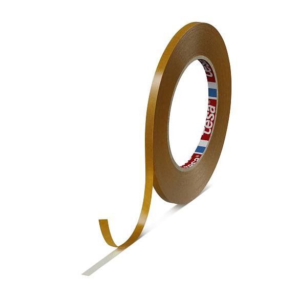 Lipni dvipusė plona skaidri juosta Tesa 4959 (6mm x 100m)