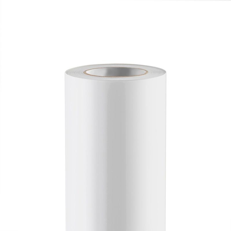 Monomerinė PVC plėvelė statinė Poli-tape 150-10G balta, blizgi