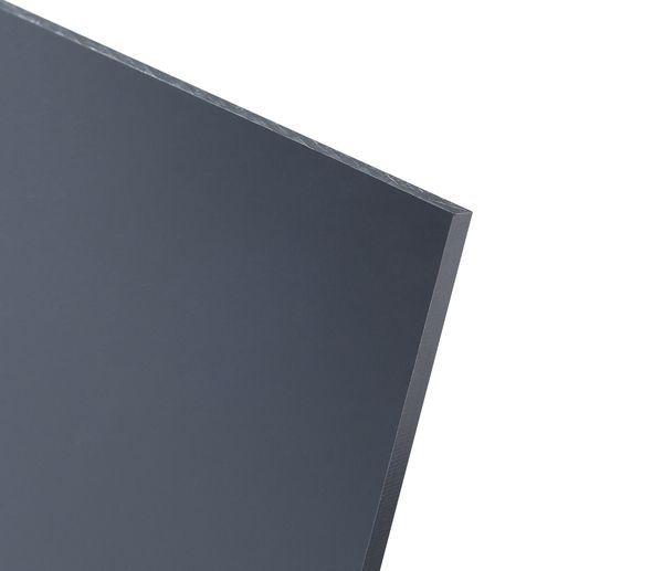 PVC-CAW plokštė (3000x1500x15mm) tamsiai pilka 97,2 kg/vnt.