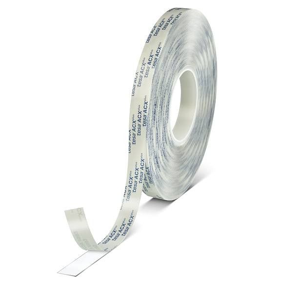 Lipni dvipusė skaidri juosta Tesa ACX plus 7055 (1mm x 6mm x 25m)