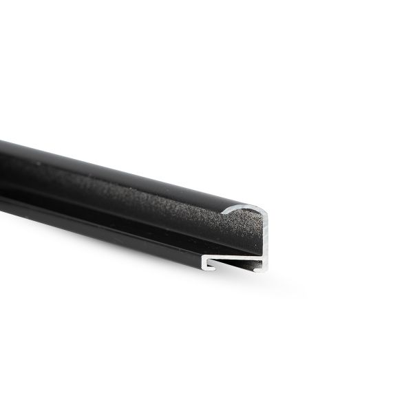 Aliuminis profilis rėmeliams 2-021 ilgis 3040mm, 1101099 juoda matinė