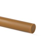 PUR Poliuretano strypas (1000x40mm) P-80 (ShA) 1,7 kg/vnt ochra