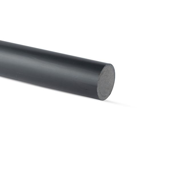 PVC-CAW strypas (2000x6mm) tamsiai pilkas 0,04 kg/m