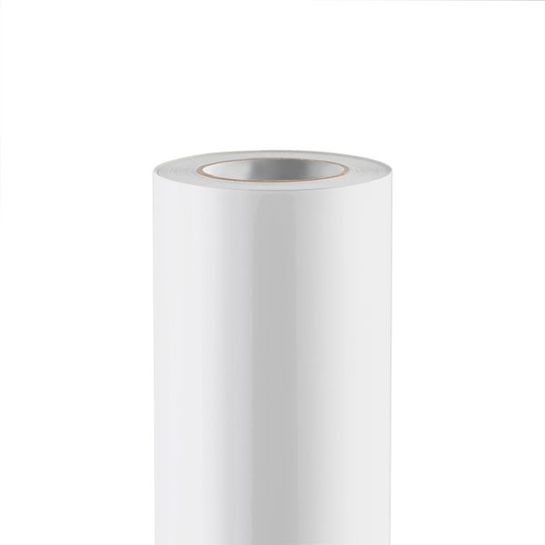Monomerinė PVC plėvelė statinė Poli-tape 150-10G balta, blizgi