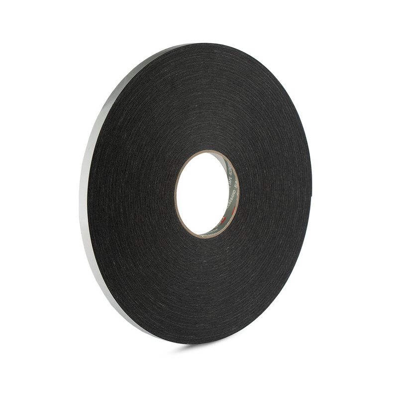 Dvipusė lipni juoda juosta ORABOND 1822 (12mm x 50m)