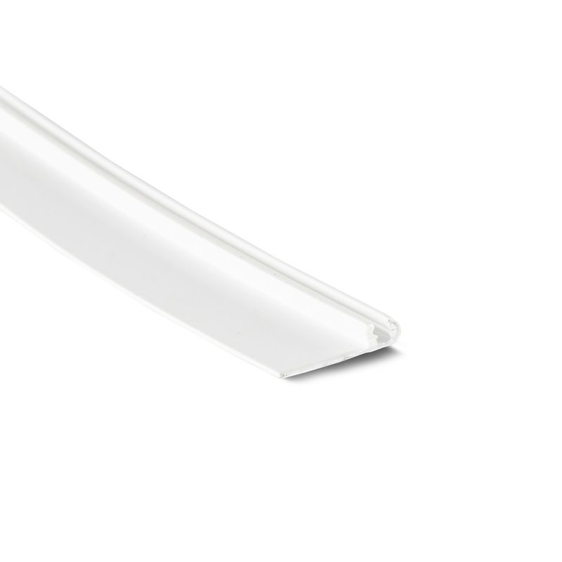 Plastikinis kantelis SignTrim 971 3mm F, balta ~RAL9003 (50m ritinys)