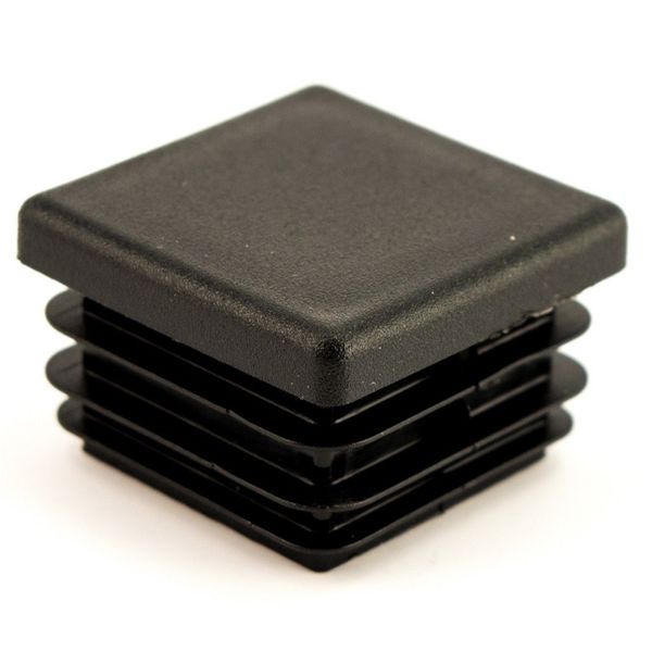Dangteliai stačiakampiams profiliams (30x30x2mm) 305-30302-40, juoda