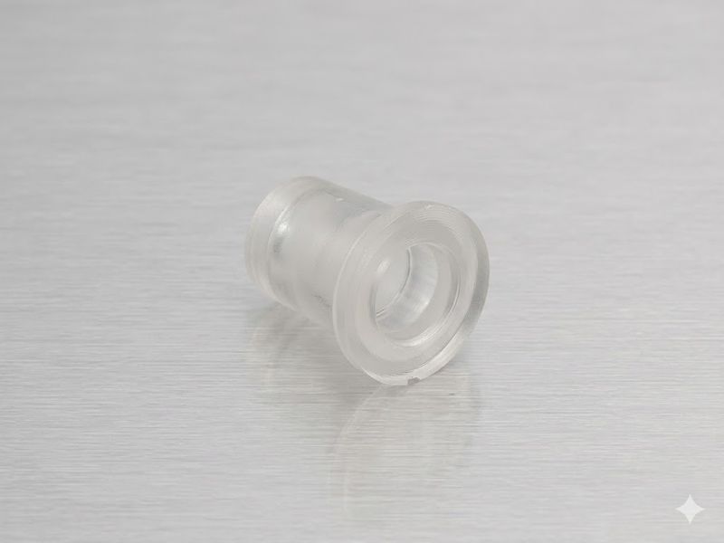 Klijuojamas tūrinis raidžių laikiklis 20mm skaidri (mama) 2044