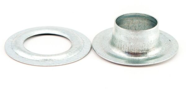 Žiedai tentui, cinkuoti, diametras 12mm 1000vnt./pak. 42016