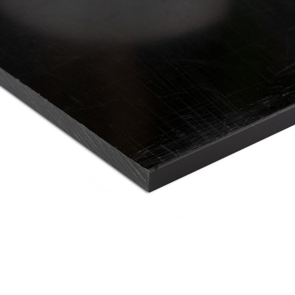 Poliamido PA 6  plokštė (2000x1000x8mm) (6SA) juoda 10,32 kg/m2