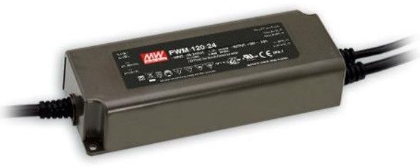 LED Maitinimo šaltinis lauko sąlygoms Mean Well PWM 120W IP67