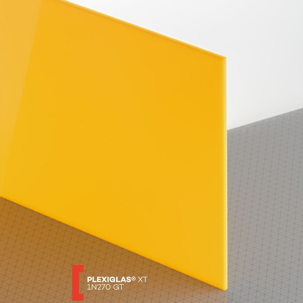 Plexiglas XT (3050x2050x3mm) 1N270 geltona (35270)