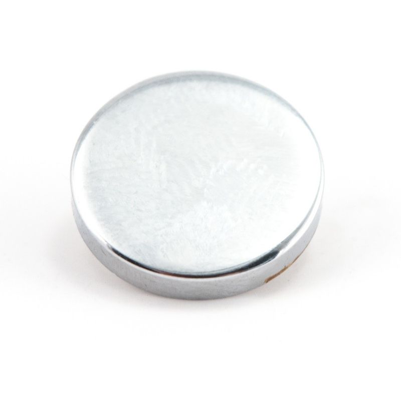 Metalfix galvutė 13x2mm chromo spalvos varžtui su vidiniu sriegiu