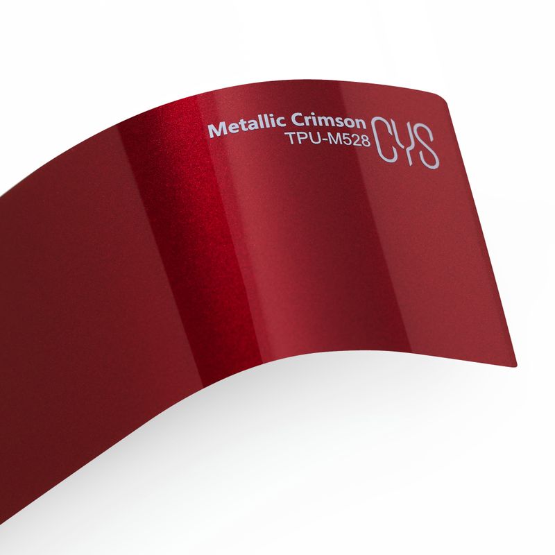 Lipni plėvelė CYS Metallic Crimson 971 TPU-M528, metalikas