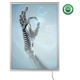 Aliumininis Click MT SMART Best Buy 25mm šviečiantis LED rėmelis A1 vienpusis