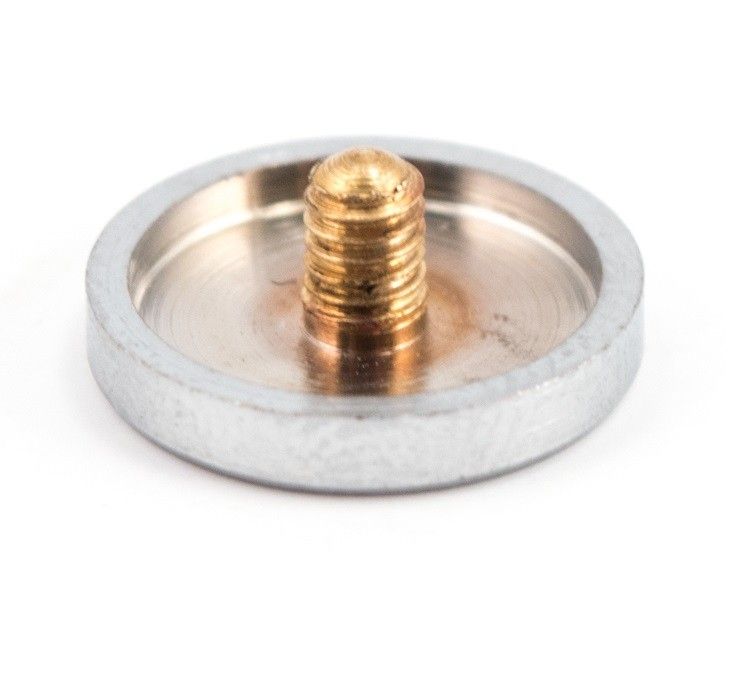Metalfix galvutė 13x2mm sidabro spalvos varžtui su vidiniu sriegiu