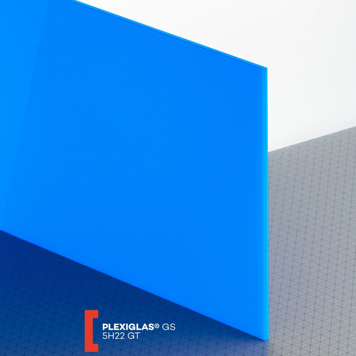Plexiglas GS (3050x2030x3mm) 5H22 mėlyna