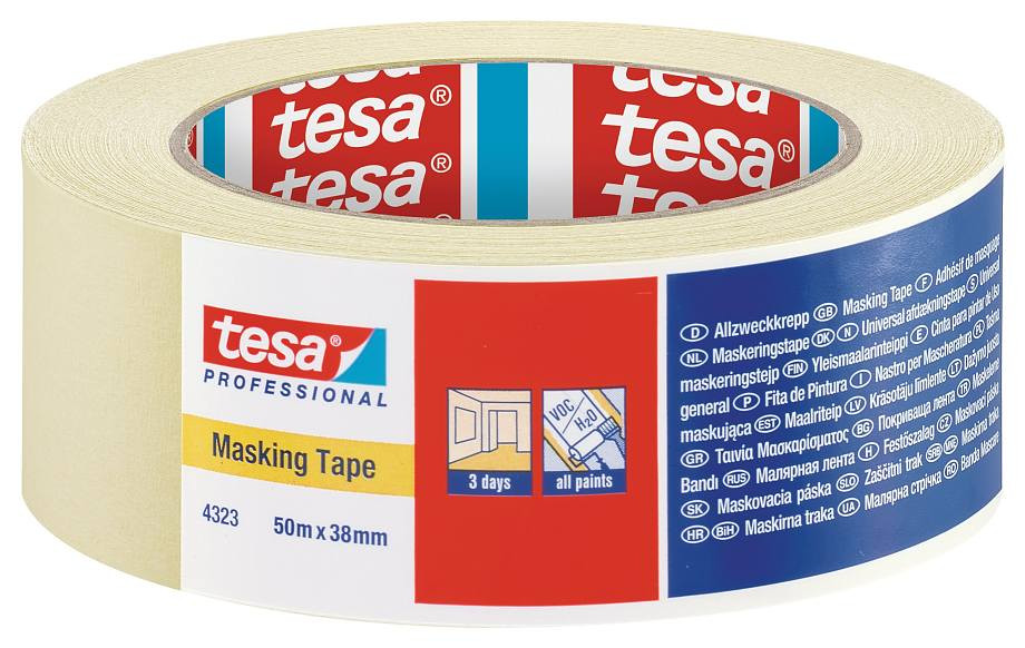 Apsauginė dažymo juosta Tesa 4323 (38mm x 50m)