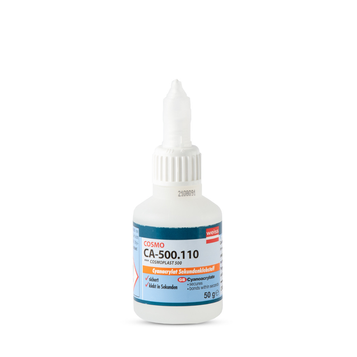Klijai Cosmoplast 500 CA-500.110 su dozavimo antgaliu, 50g