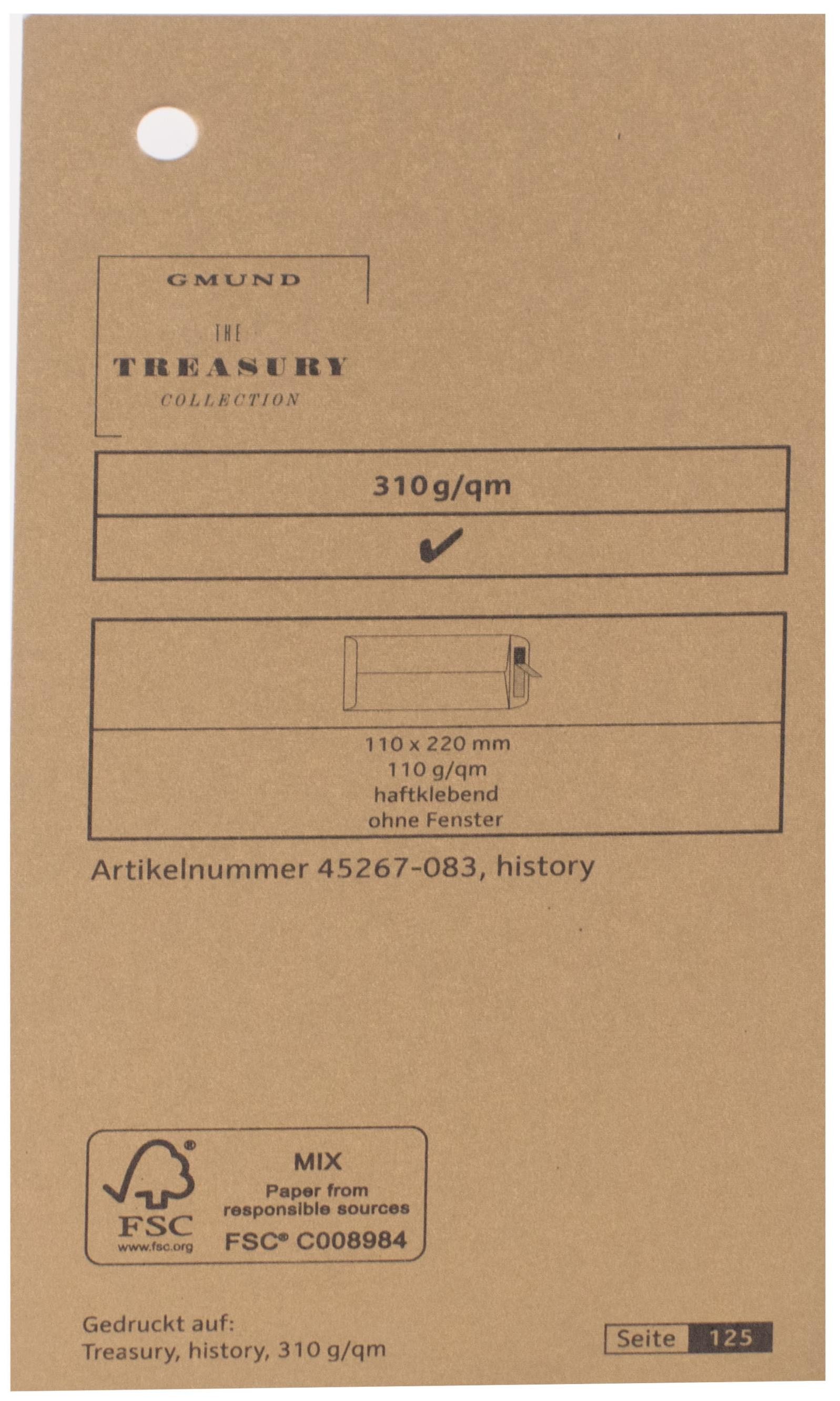 Metalizuotas popierius Treasury history 310g/m2 70x102 cm FSC M CREDIT
