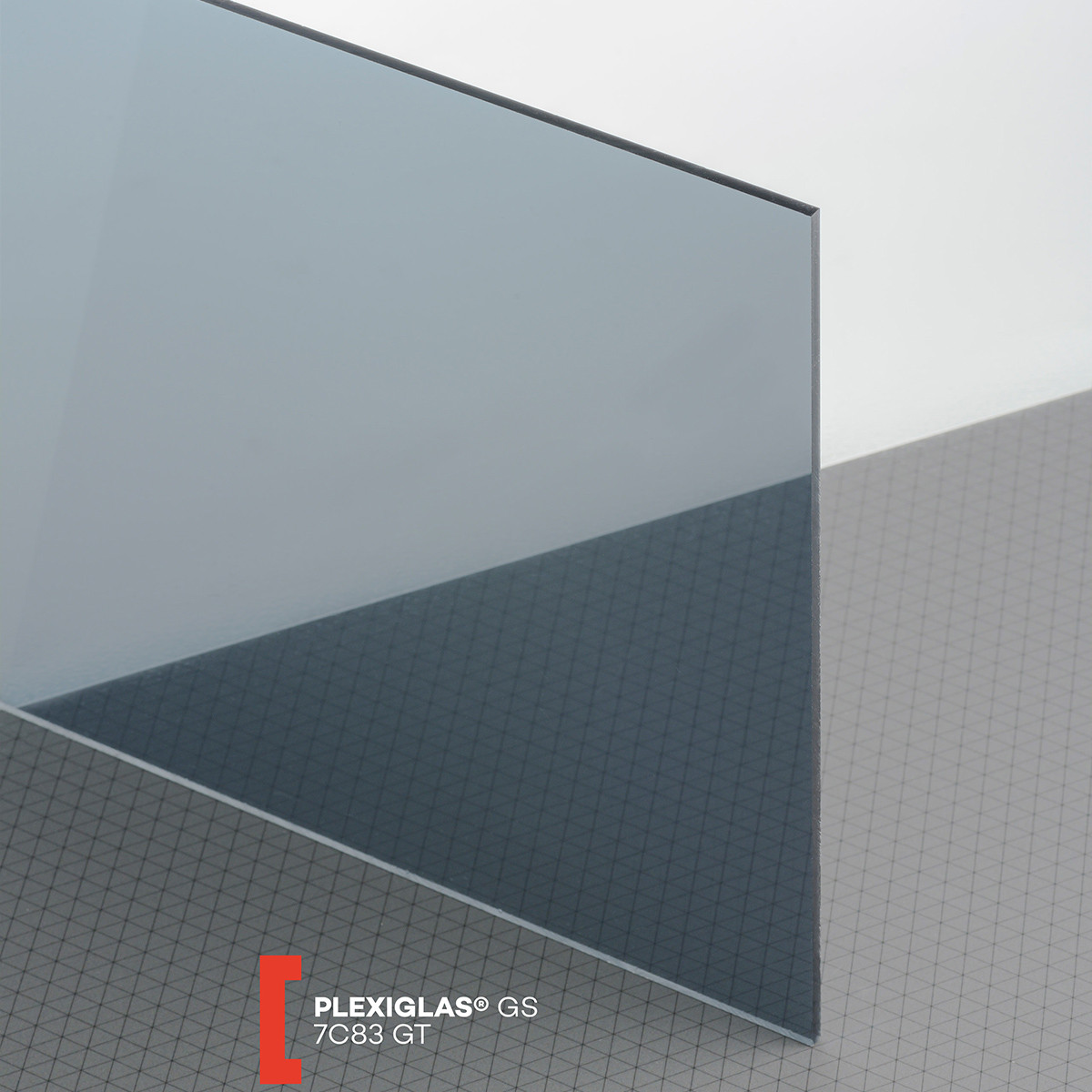 Plexiglas GS (3050x2030x5mm) 7C83 pilka (838)