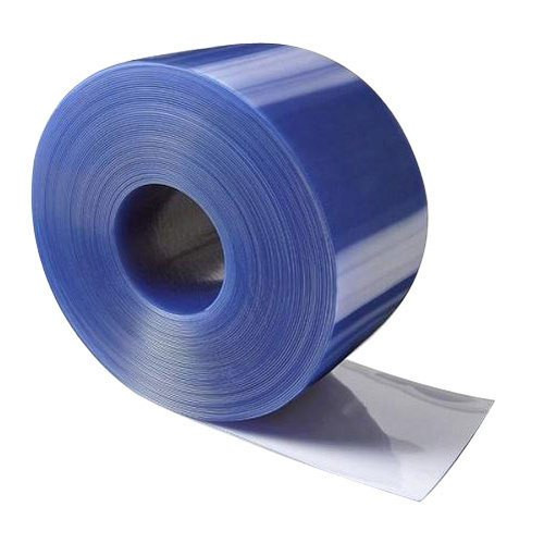 PVC skaidri  35 juosta (200x2mm) rifliuota ref.100R