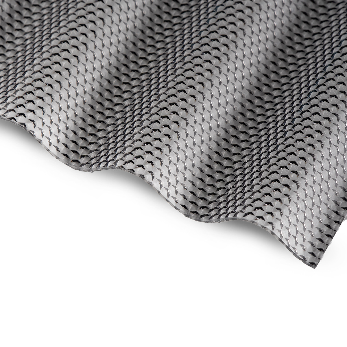 Beehive banguotas polikarbonatas (6000x1045x2,8mm) PC pilka