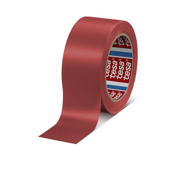 Žymėjimo juosta Tesaflex 60760 (raudona) 50mm x 33m