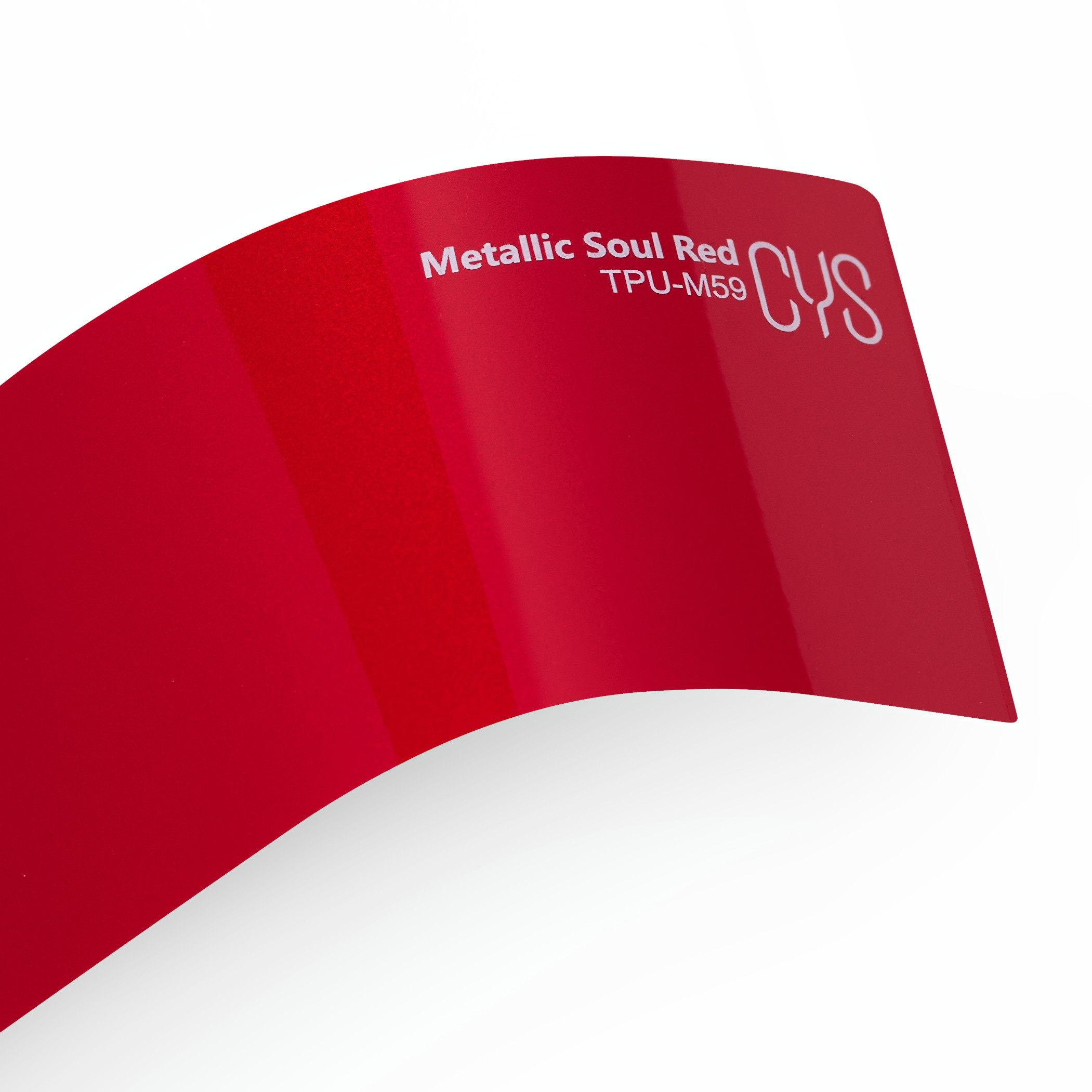 Lipni plėvelė CYS Metallic Soul Red 971 TPU-M59, metalikas