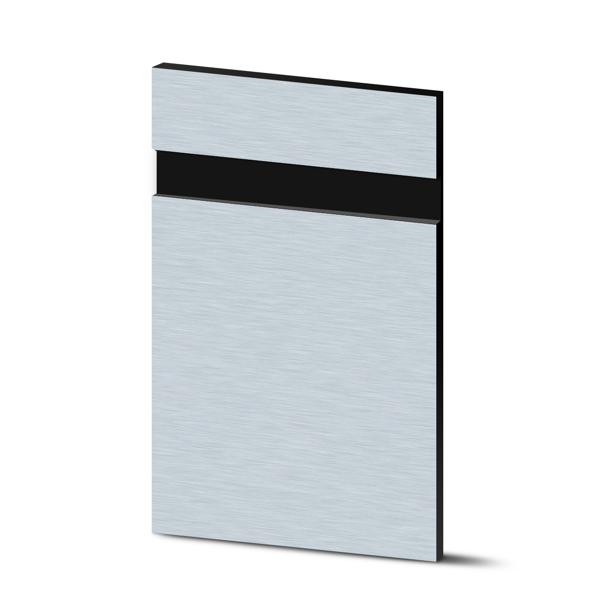 Graviravimo plokštė Rowmark Standard Metals SM 522334 (1238x610x1,5 mm) be UV sidabrinė/juoda