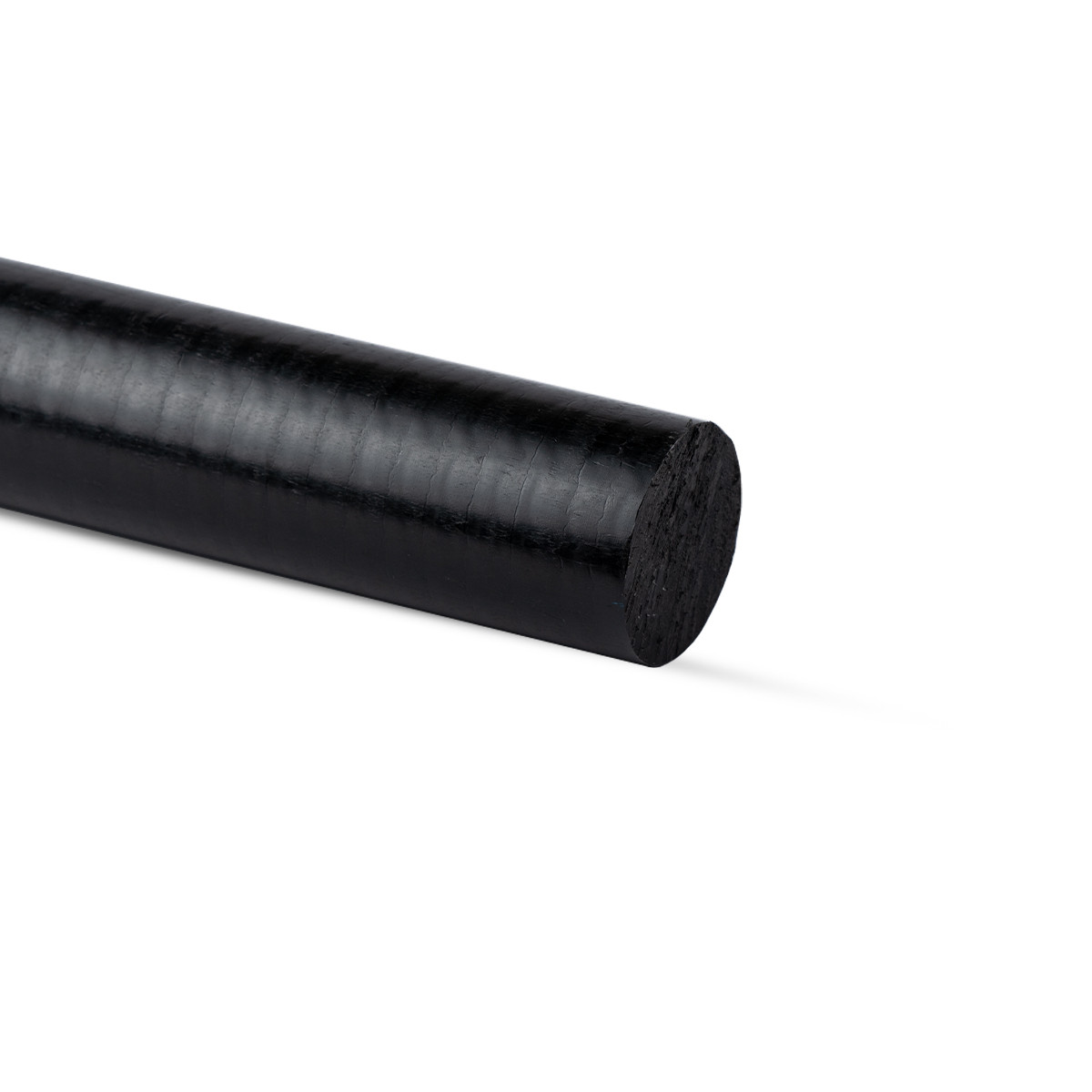 Poliamido strypas PA 6 rod (1000x60mm) (6SA) juoda 3,33 kg/m