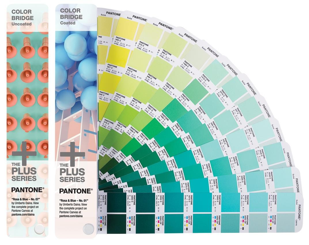 Spalvų kontrolės paletė COLORBRIDGE SET coated and uncoated