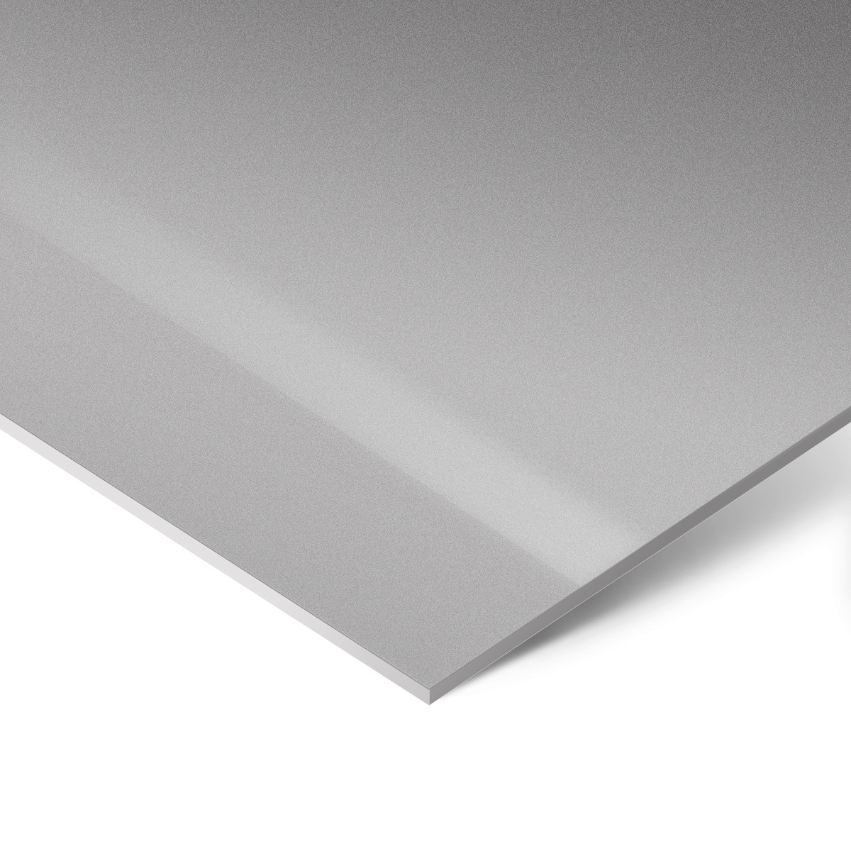 Polistirolio plokštė (2000x1000x3 mm) 2SI60 sidabrinė, matinis/blizgus