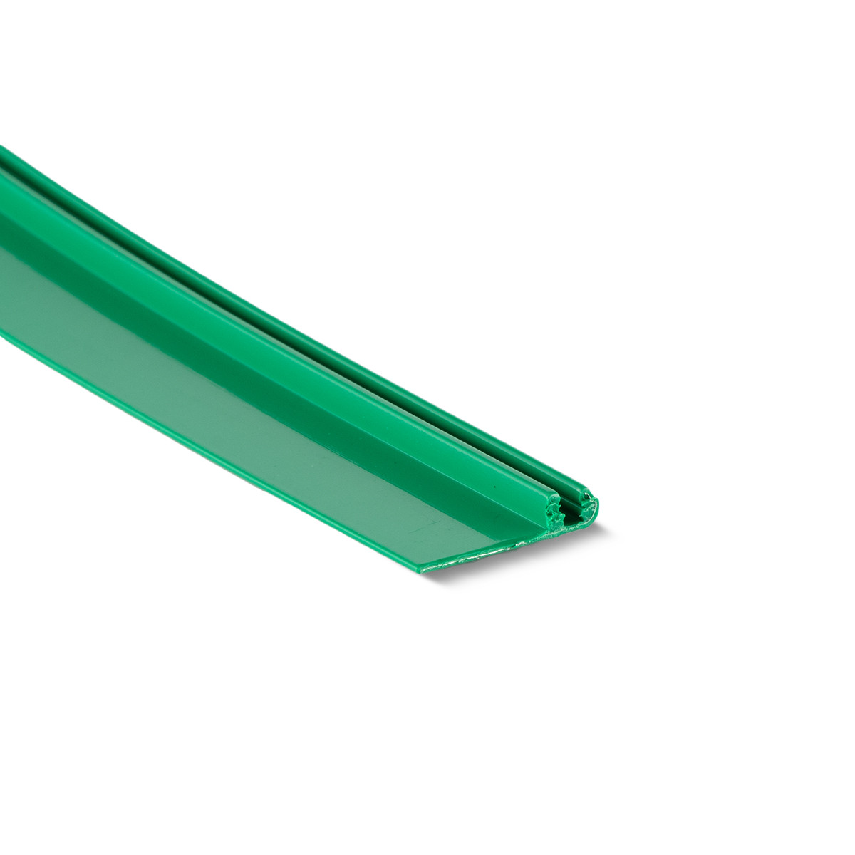 Plastikinis kantelis SignTrim 121 3mm F, žalias ~RAL6029 (50m ritinys)