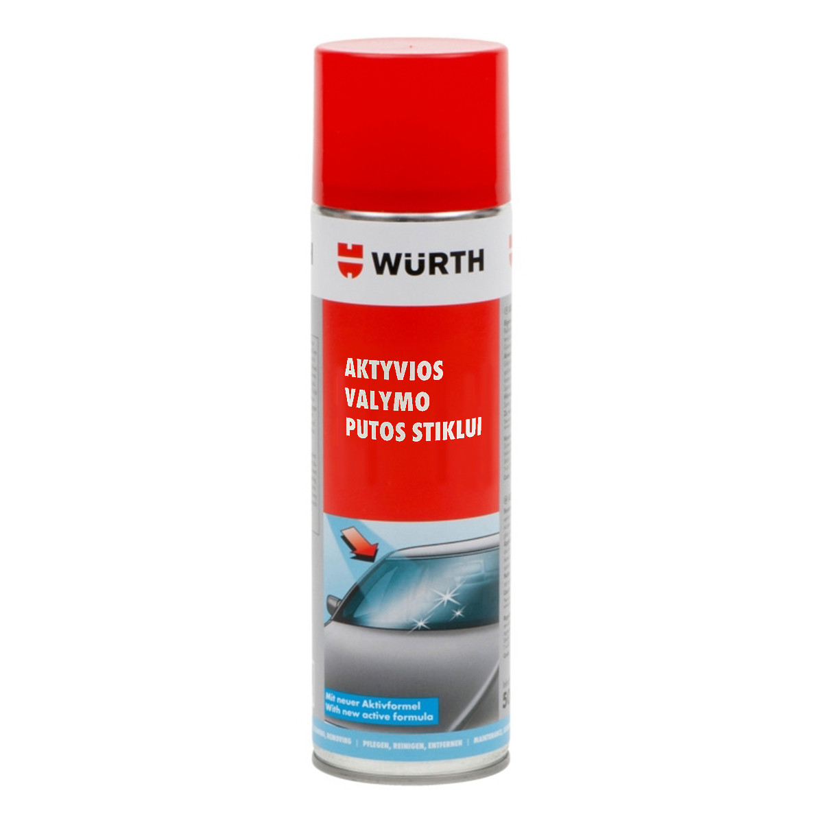 WURTH Aktyvios valymo putos stiklui