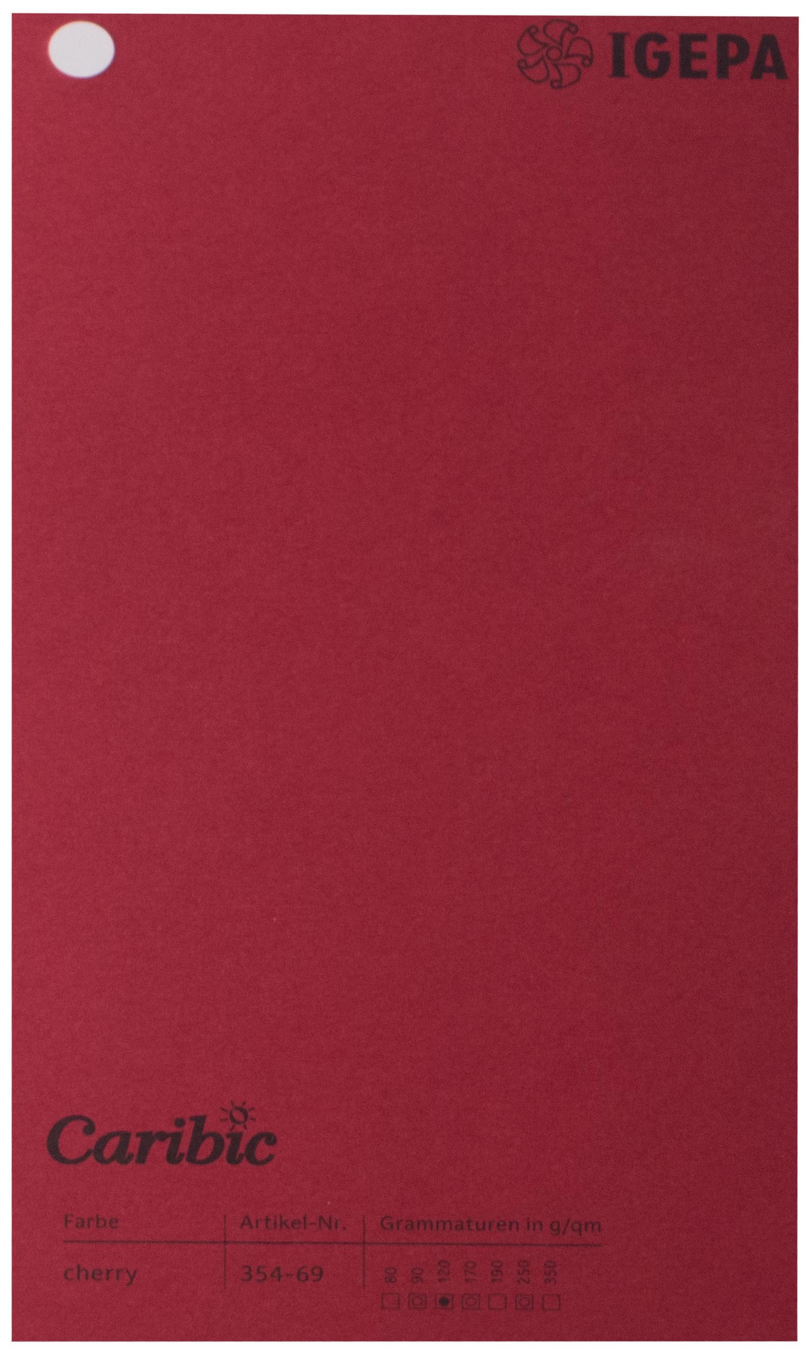Spalvotas popierius Caribic Nr.69 170g/m2 65x92 cm (vyšninė)