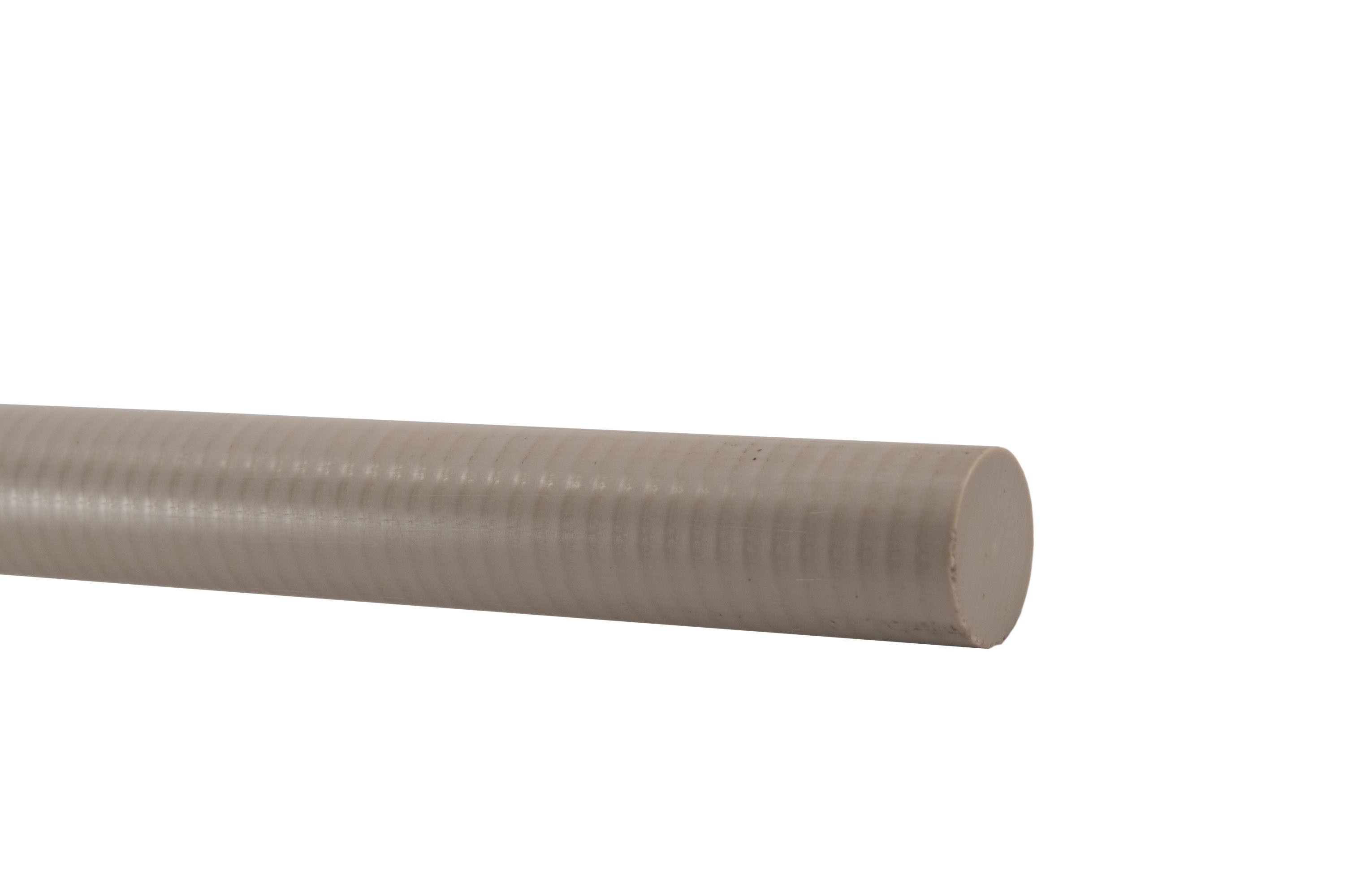 PEEK strypas (1000x60mm) (TECAPEEK) 3,92 kg/m šviesiai pilkas