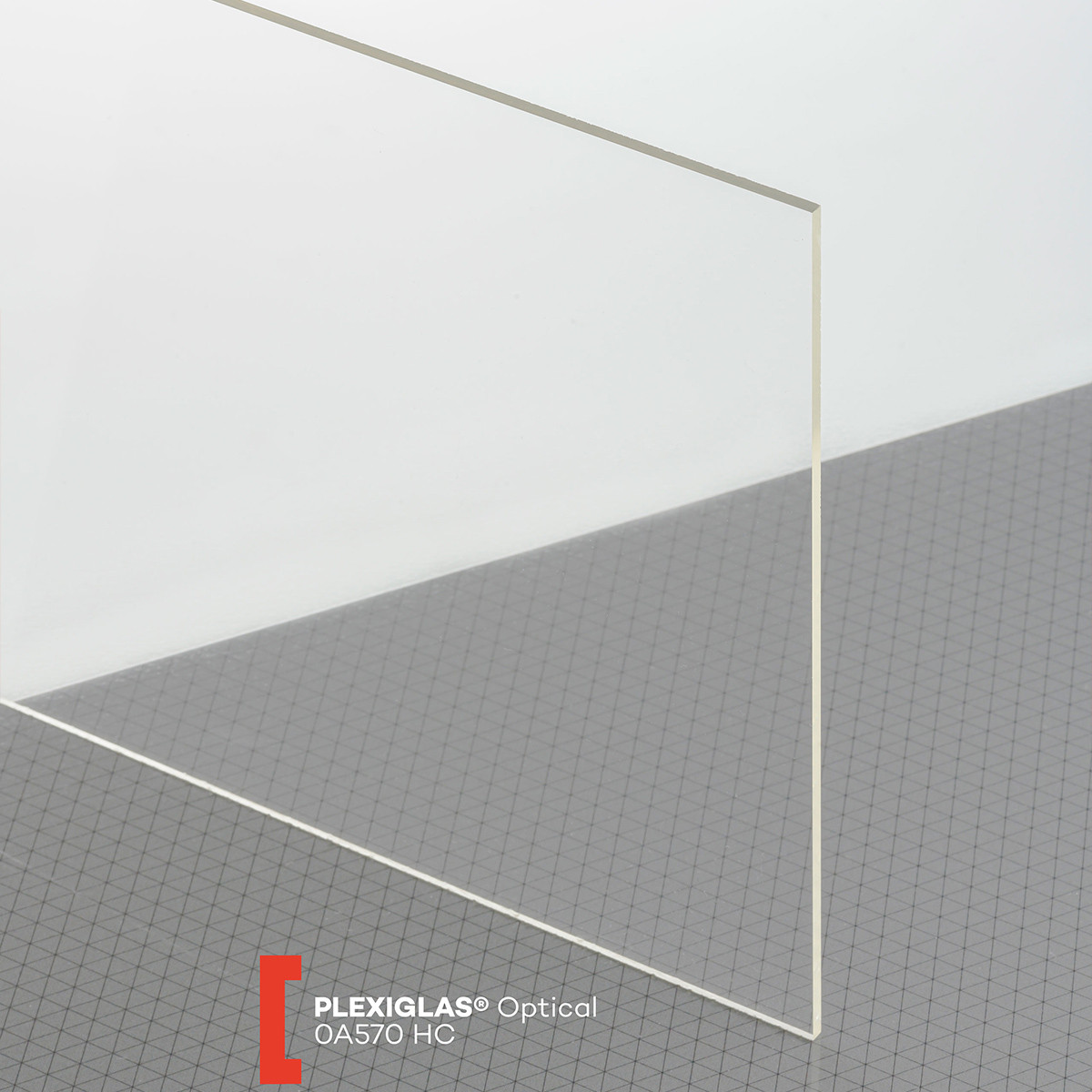 Plexiglas Optical (3050x2050x3mm) skaidri 0A570 HC