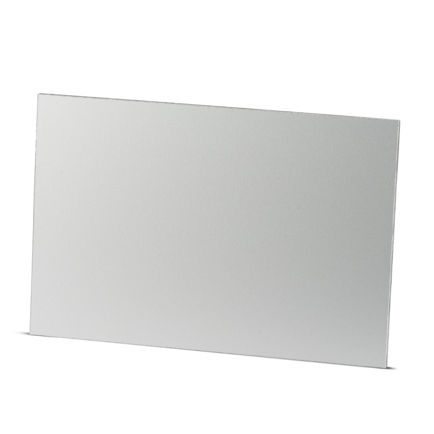 Aliuminio plokštė Albond 3200x1500x4 mm AL-906  ~ RAL 9006 PVDF FR sidabrinė