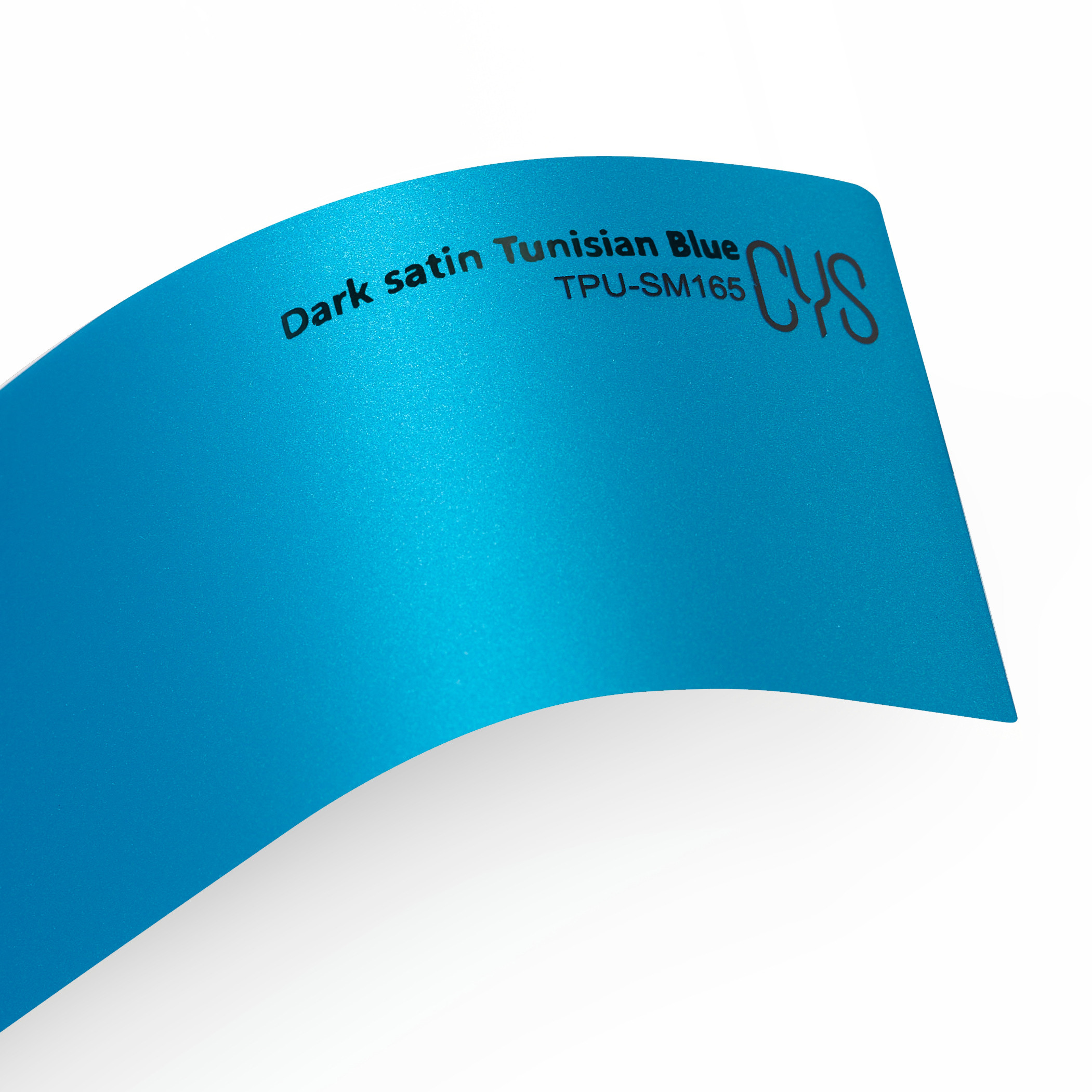 Lipni plėvelė CYS Dark Satin Tunisian Blue 971 TPU-SM165, satinas