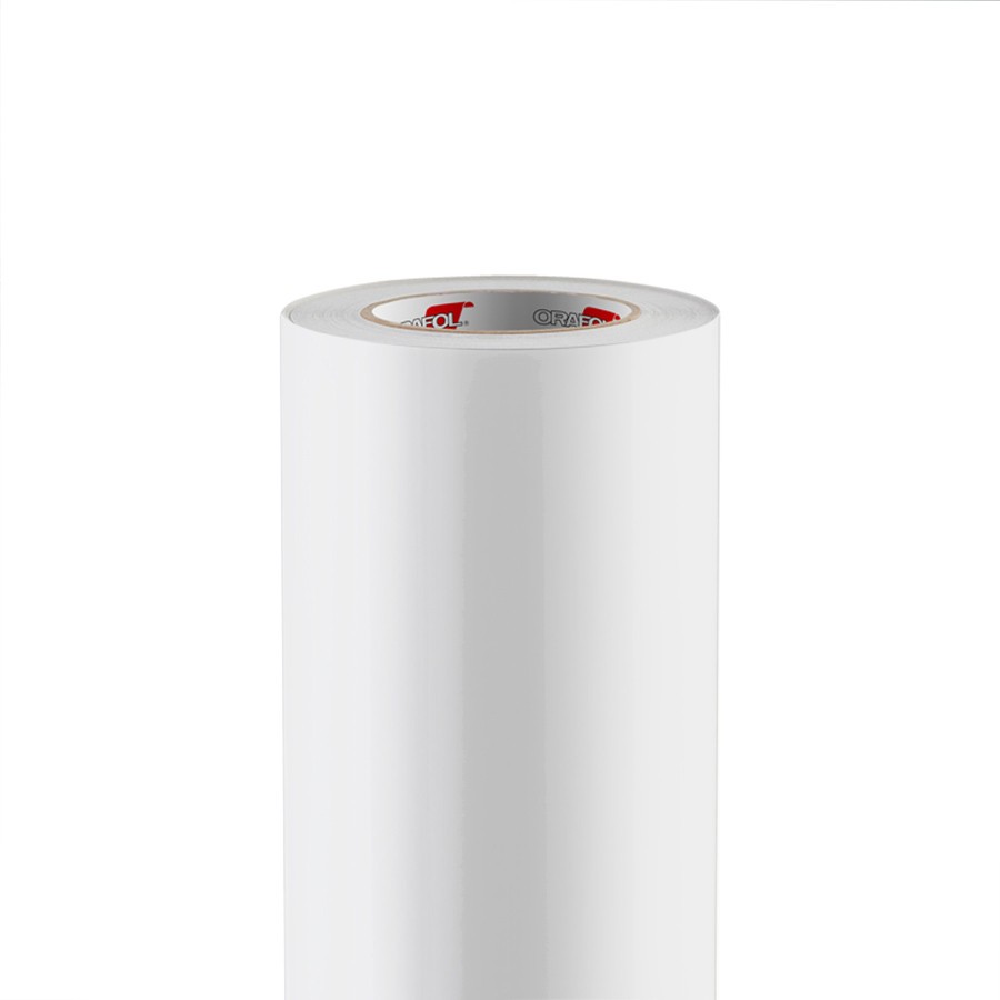 Plėvelė be PVC ORAJET 3174-10G balta, blizgi (Ritinys 1,37x50 m)