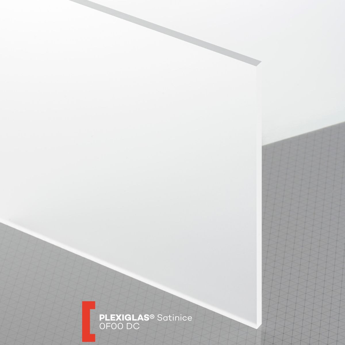 Plexiglas Satinice (3050x2030x6mm) 0F00 DC skaidri dvipusė