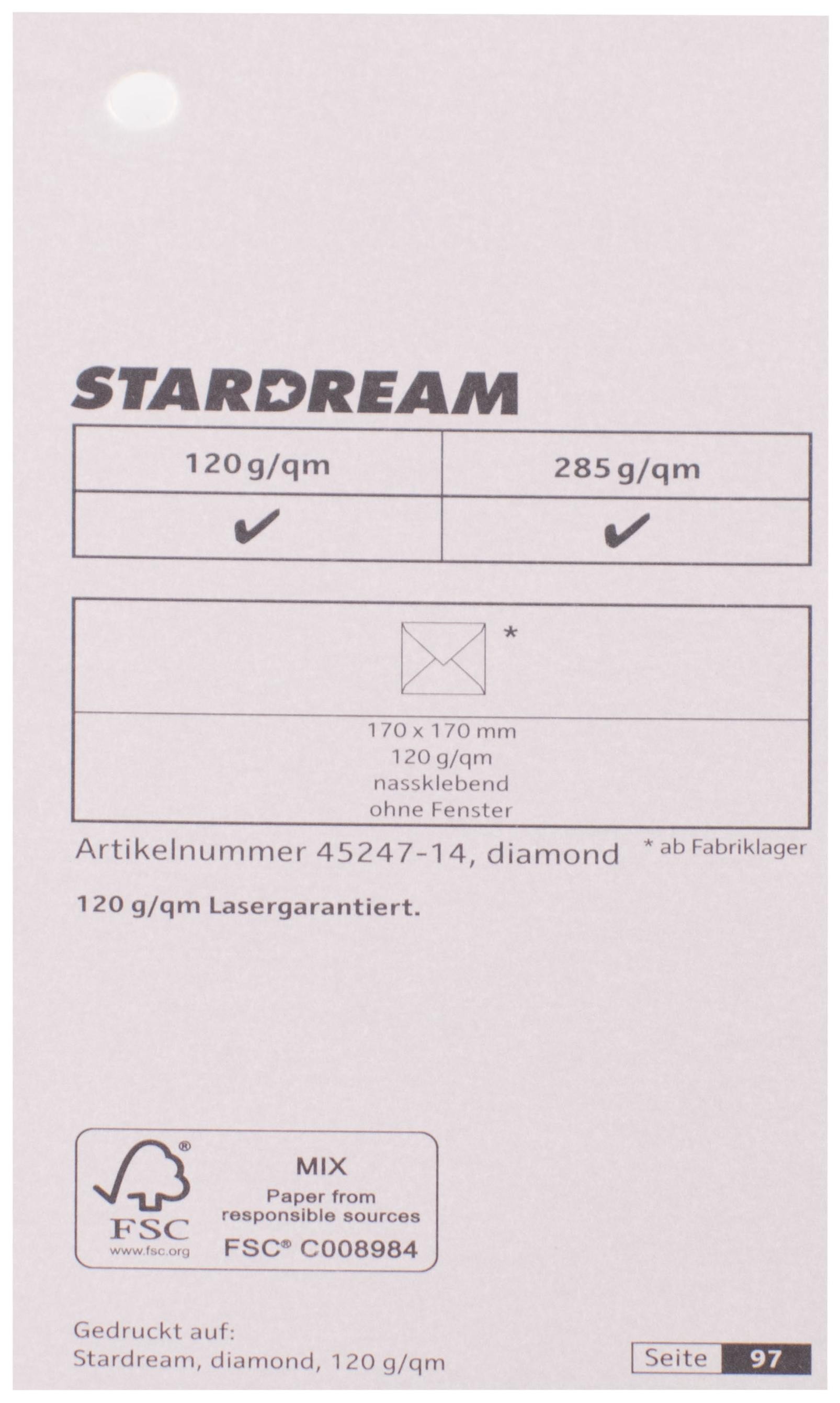 Metalizuotas popierius Stardream diamond 120g/m2 72x102 cm deimantų sp.