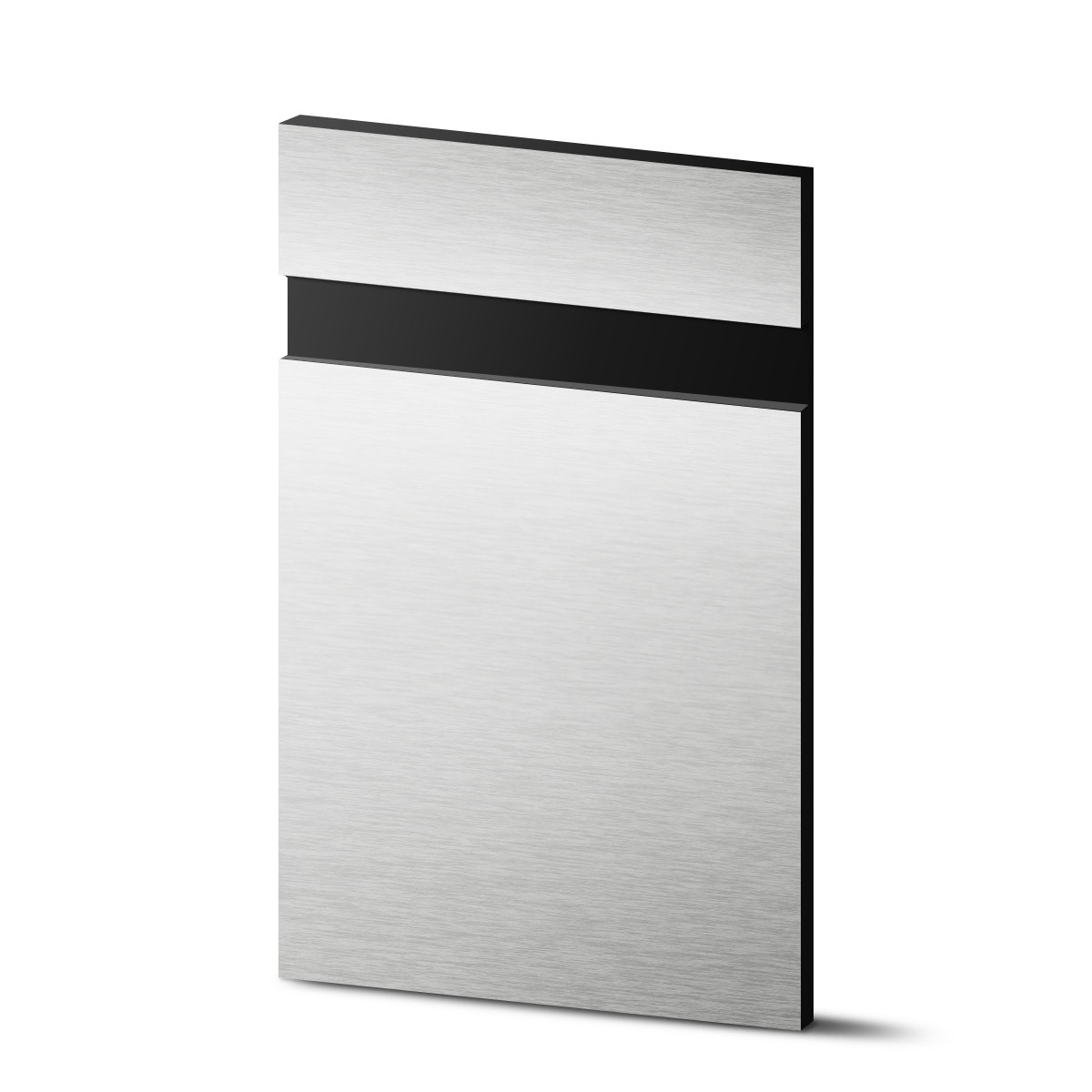 Graviravimo plokštė  Rowmark FlexiBrass FB 602354, (1238x610x0,5 mm) be UV,  sidabrinė/juoda