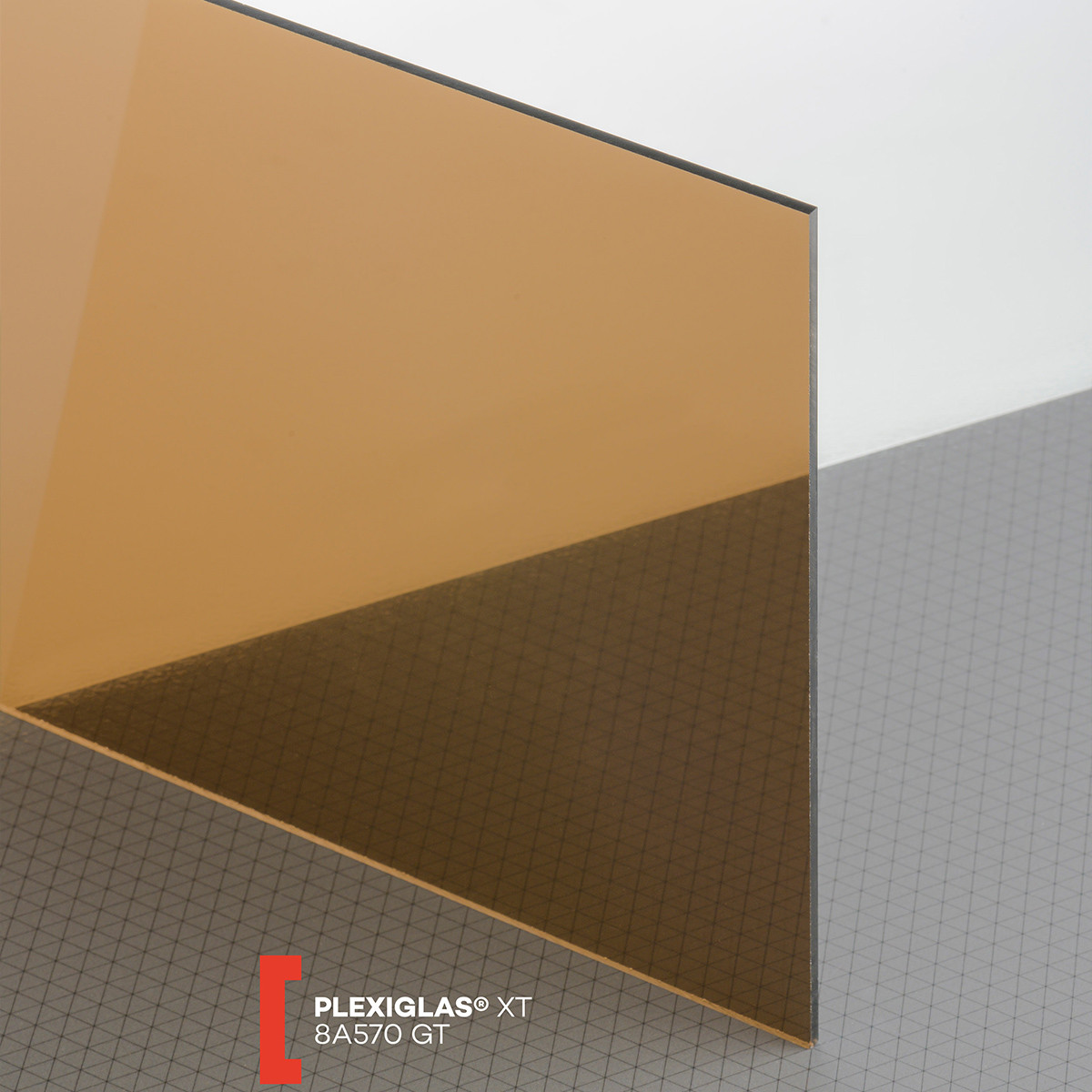 Plexiglas XT (3050x2050x3mm) 8A570 bronzinė (43570)